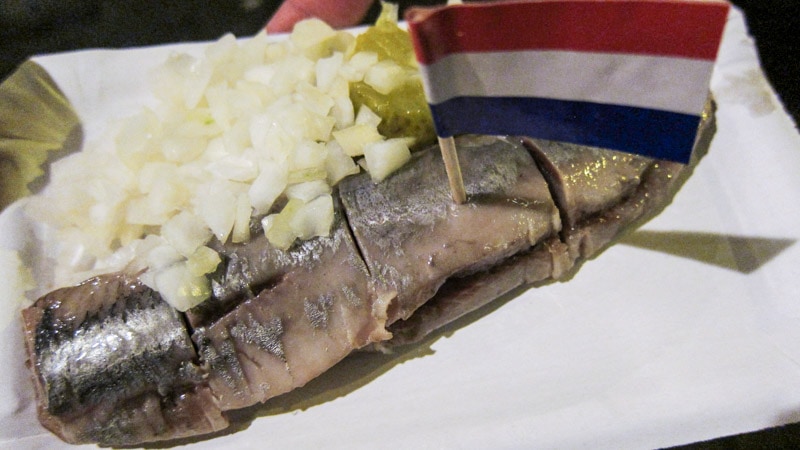 Herring: an Amsterdam speciality