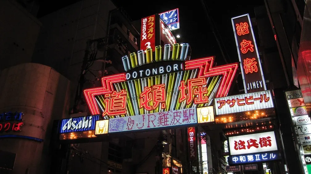 Dotonbori is the mecca of street food in Osaka