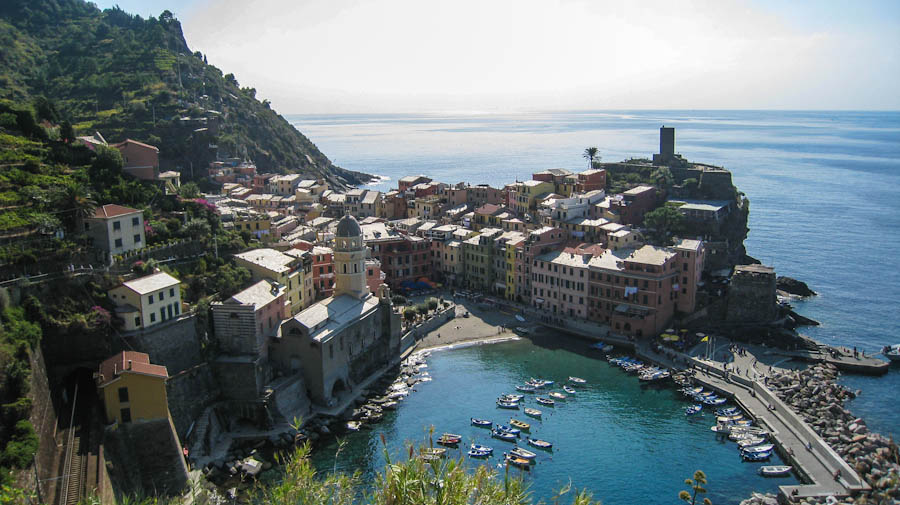 Vernazza, one of the towns of Cinque Terre