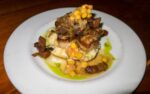 Twisted Fork: Scallops and shredded duck confit in Vancouver