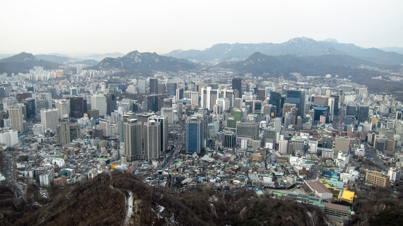 Downtown Seoul