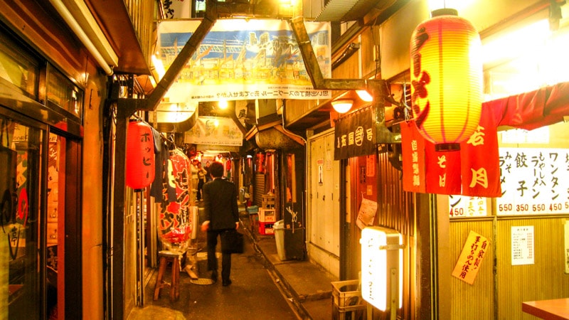 Piss Alley, also known as Memory Lane, Shinjuku, Tokyo, Japan