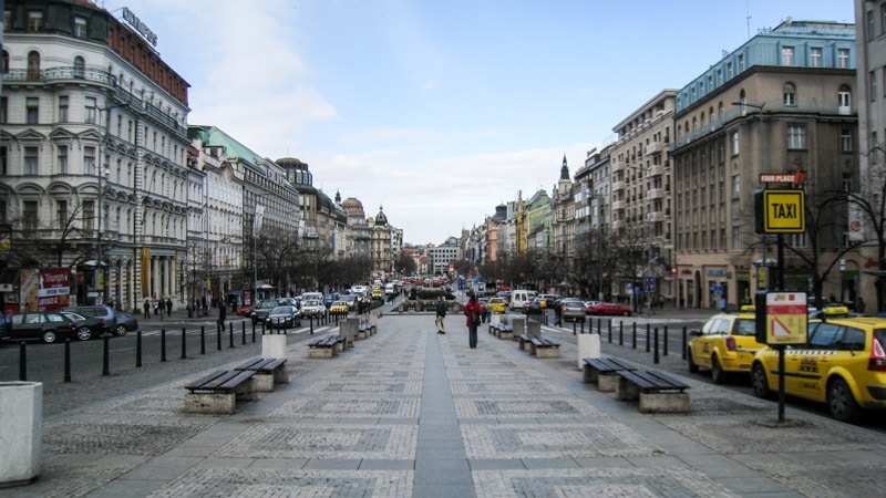 Wenceslas Square, Prague