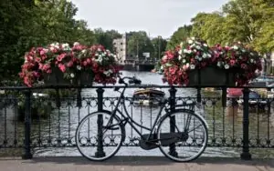 Did you know that there are more bikes in Amsterdam than people?