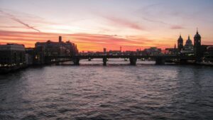River Thames at sunset