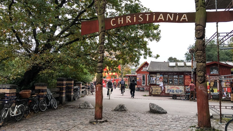 The controversial neighborhood of Christiania