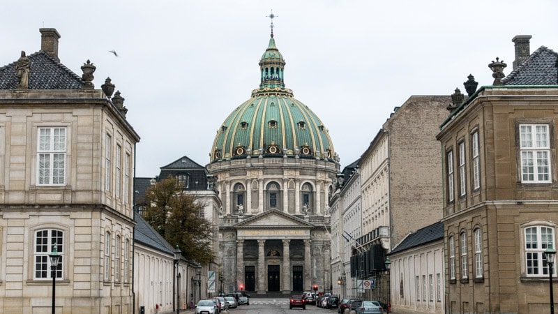 Frederik's Church, popularly known as The Marble Church