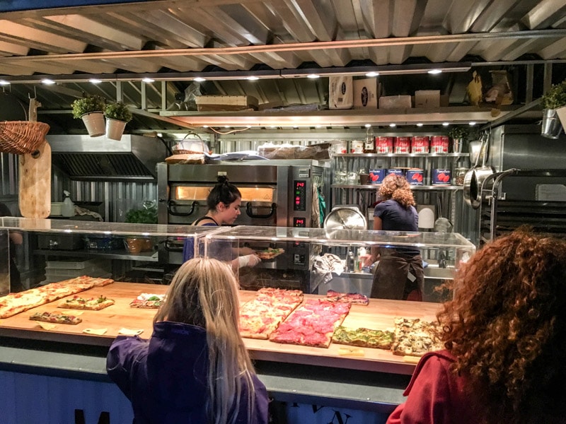 Madenitaly pizza stall