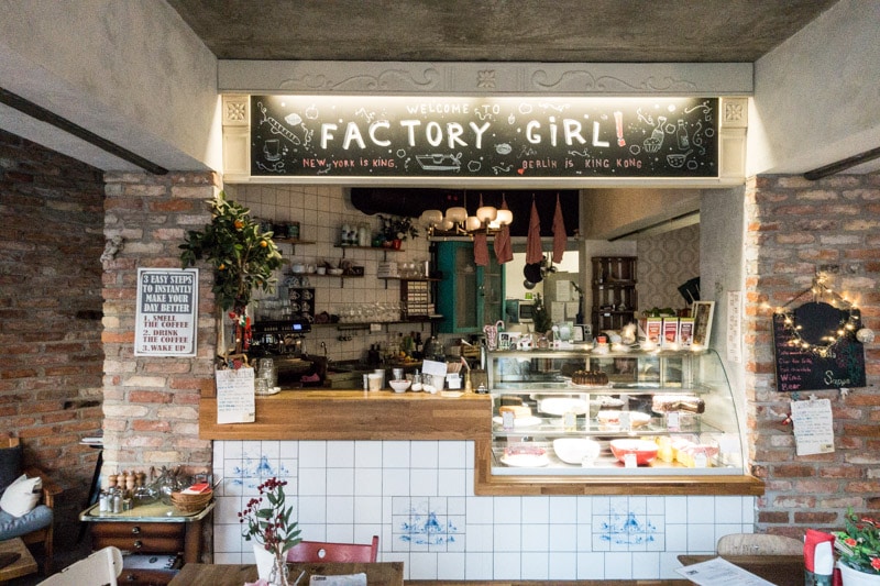 The front counter of Factory Girl!