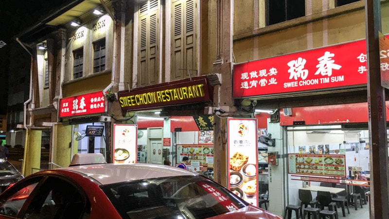 Swee Choon Tim Sum Restaurant off Jalan Besar in Singapore