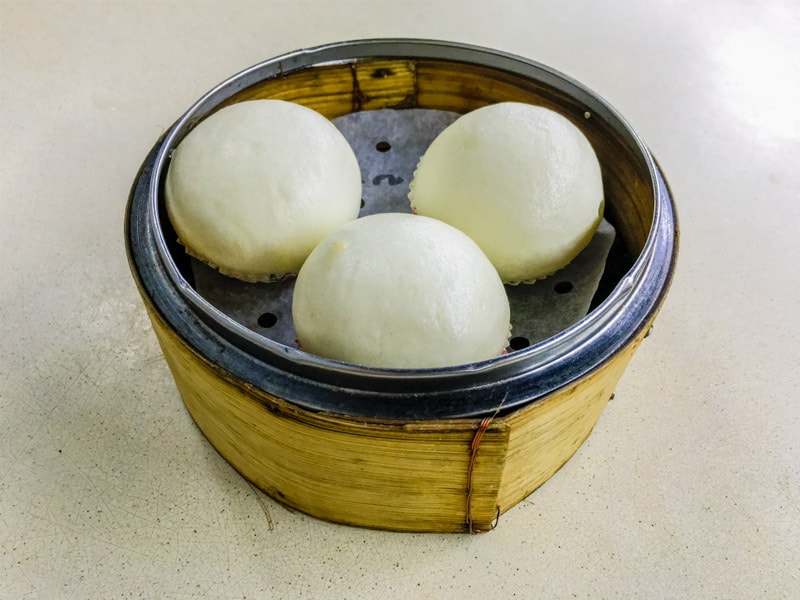 Steamed Salted Egg Yolk Custard Bun