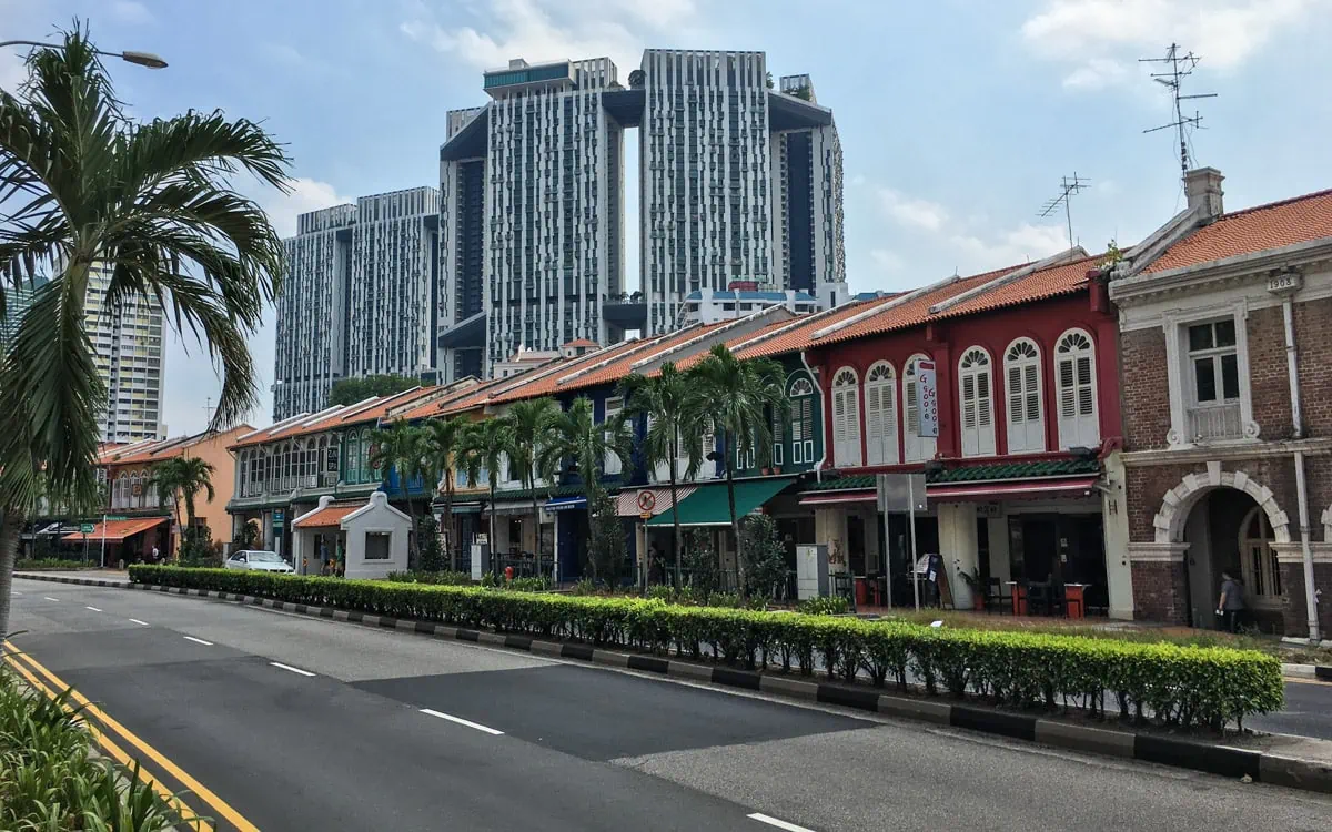 Clean, gum free streets of Singapore