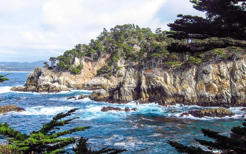 One of the many beautiful hidden ocean coves found at Point Lobos State Natural Reserve