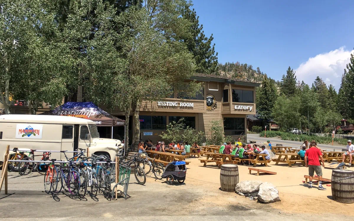 The EATery inside Mammoth Brewing Company in Mammoth Lakes, California
