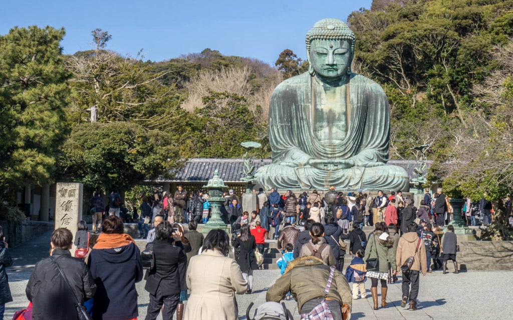 The Great Buddha of Kamakura at Kotokuin Temple