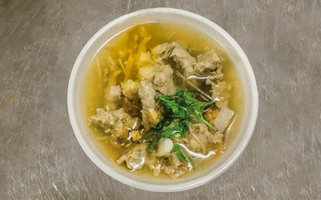 Pork Thick Soup, Jin Feng, Taipei, Taiwan