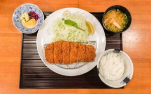 Kurobuta Loin Pork Cutlet Set, Tonkatsu Maisen Aoyama Honten, Tokyo, Japan
