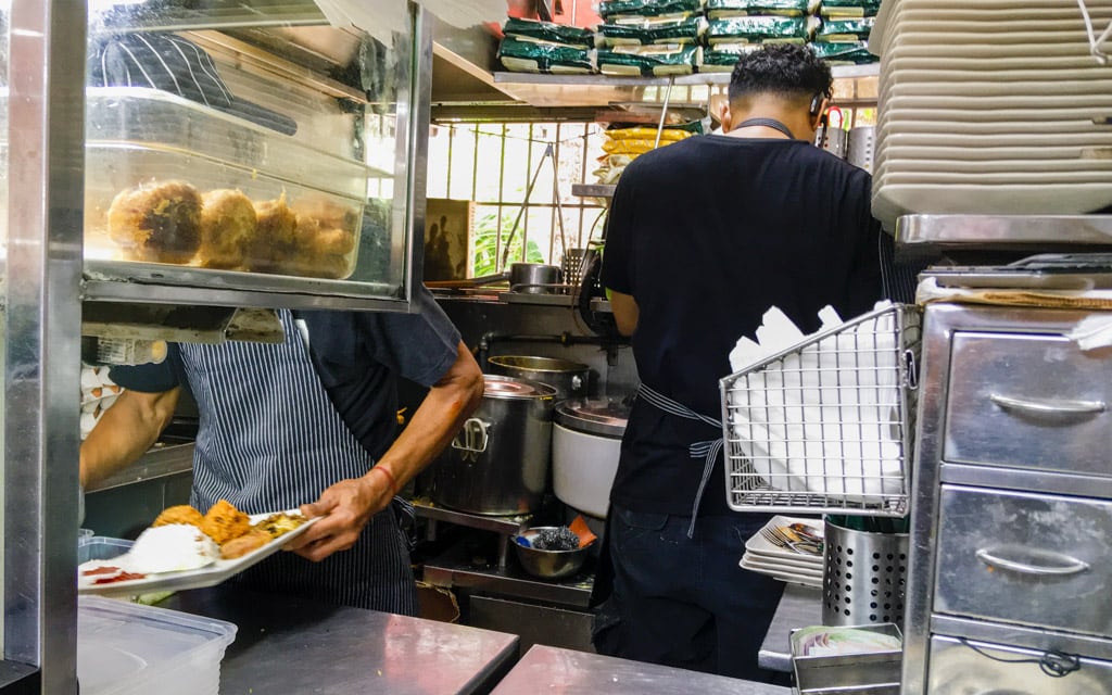 A peak into the kitchen, Selera Rasa Nasi Lemak, Adam Road Food Centre, Singapore