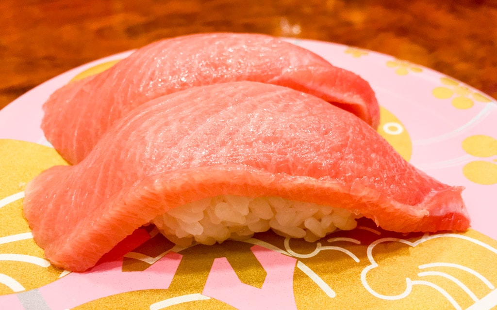 Fatty Bluefin Tuna, Mori Mori Sushi, Omicho Market, Kanazawa, Japan