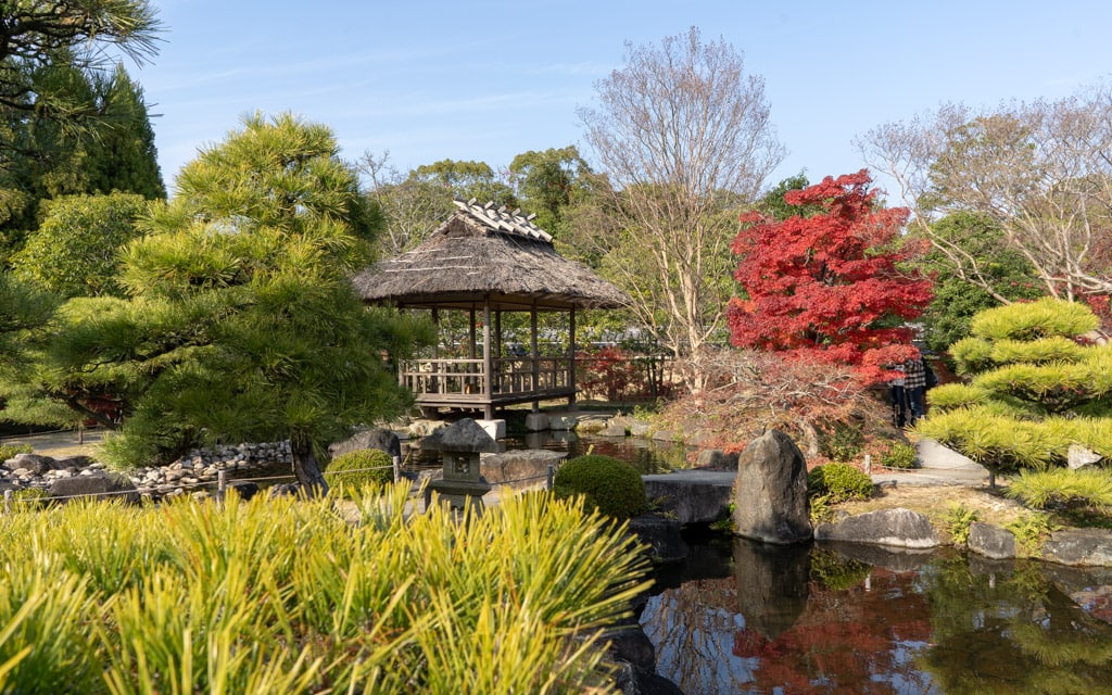 Landscape of Koko-en Garden