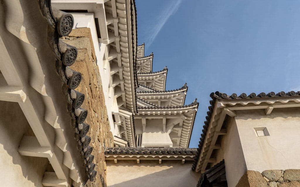 Himeji Castle roof