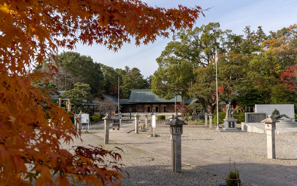 Shiga Gokoku Shrine (Gokoku-jinja Shrine), Hikone, Japan