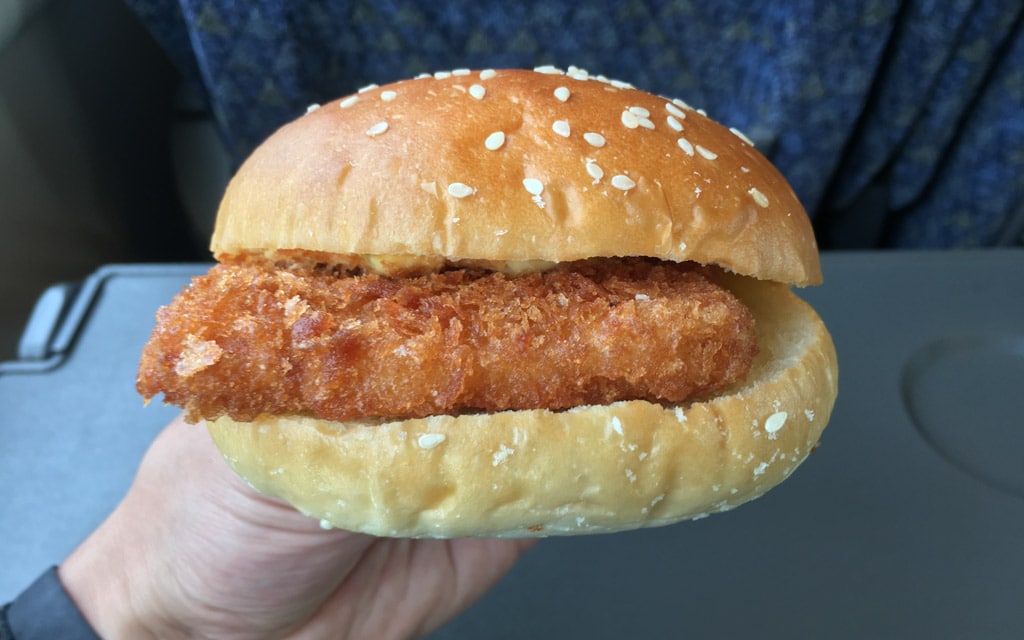 Fried Fish Sandwich with Tartar Sauce