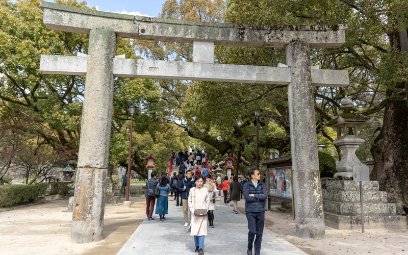 Entrance of Dazaifu Tenmangu Shrine, Dazaifu, Fukuoka, Japan