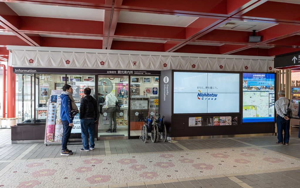 Tourist Information Office at Dazaifu Station, Dazaifu, Fukuoka, Japan