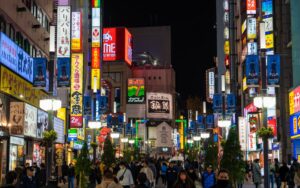 Bright lights of Kabukichō