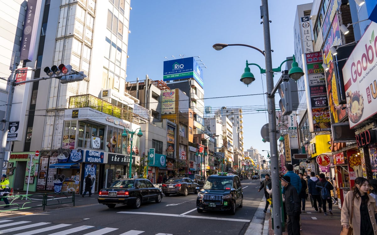 Shin-Okubo, also known as the Koreatown of Tokyo, Shinjuku, Japan