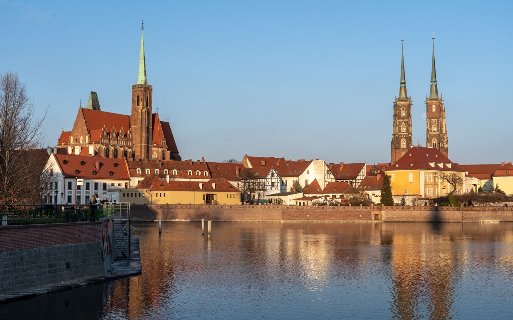 Where Wrocław was founded, Cathedral Island (Ostrów Tumski)