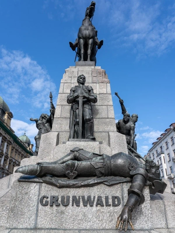 Front of the Grunwald Monument