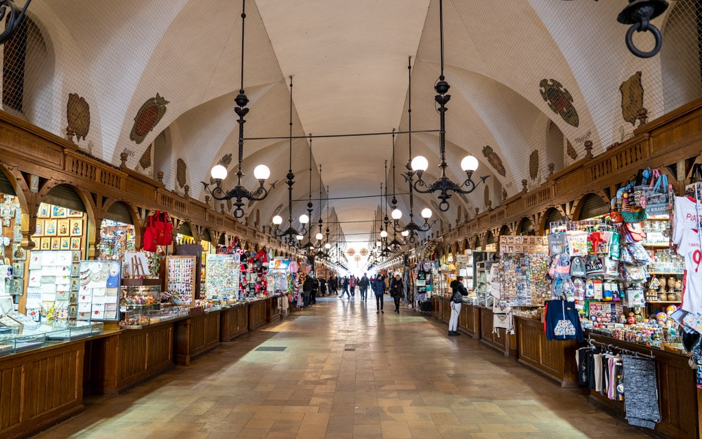 Cloth Hall (Sukiennice) interior
