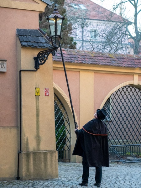 The Wrocław Lamplighter