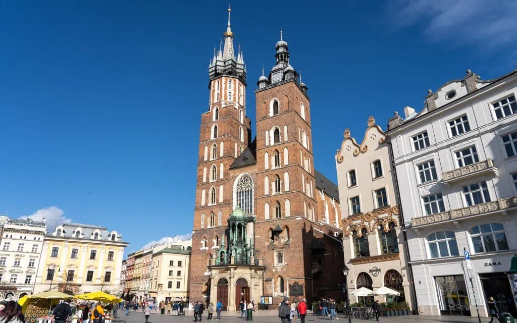 St. Mary's Basilica (Kościół Mariacki), Kraków, Poland