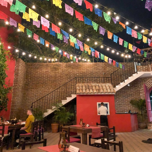 Beautiful brick courtyard