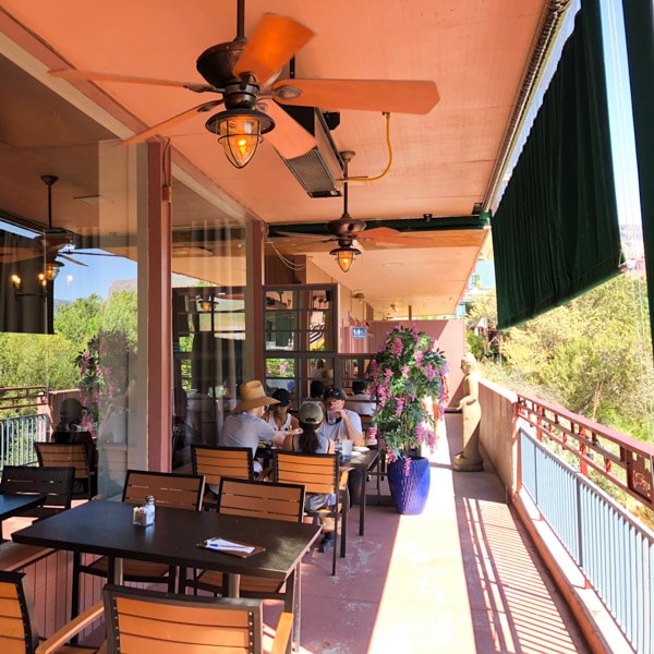 Outdoor patio