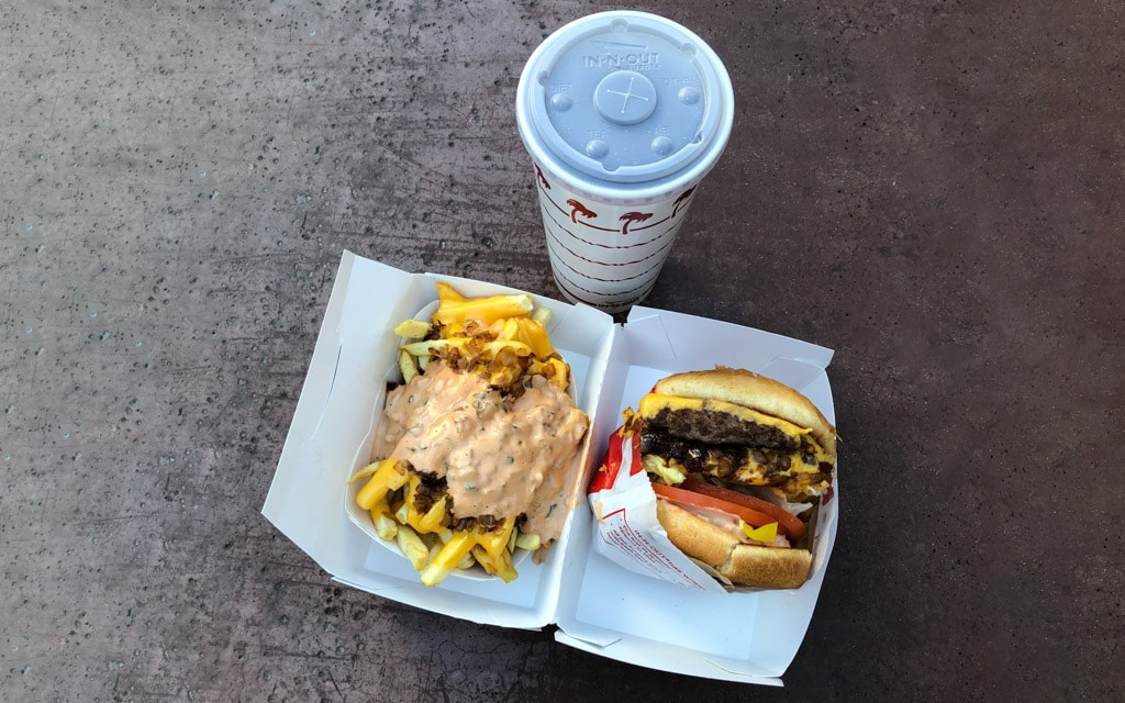 Double-Double with Animal Style Fries