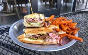 The Smoked Cubano Sami Sandwich, Saddle Mountain Brewing Company, Goodyear, Arizona