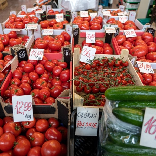 Fresh, ripe produce