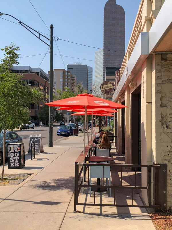 Outdoor patio