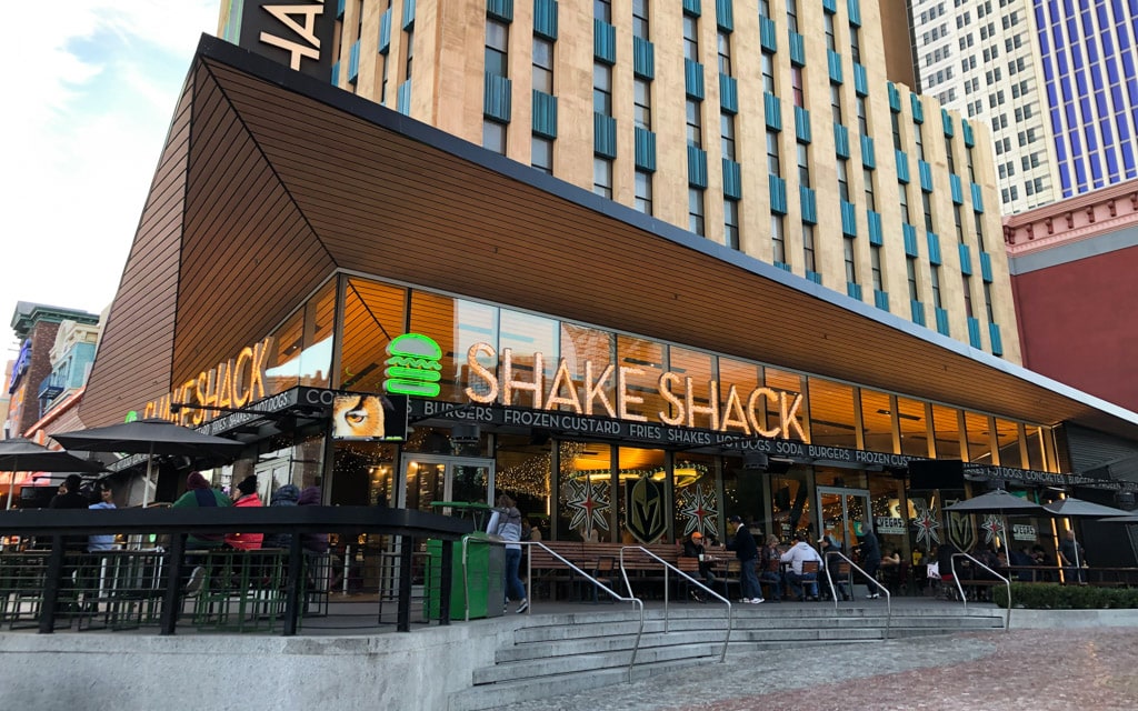 Shake Shack located at New York, New York Hotel on the Las Vegas Strip in Las Vegas, Nevada