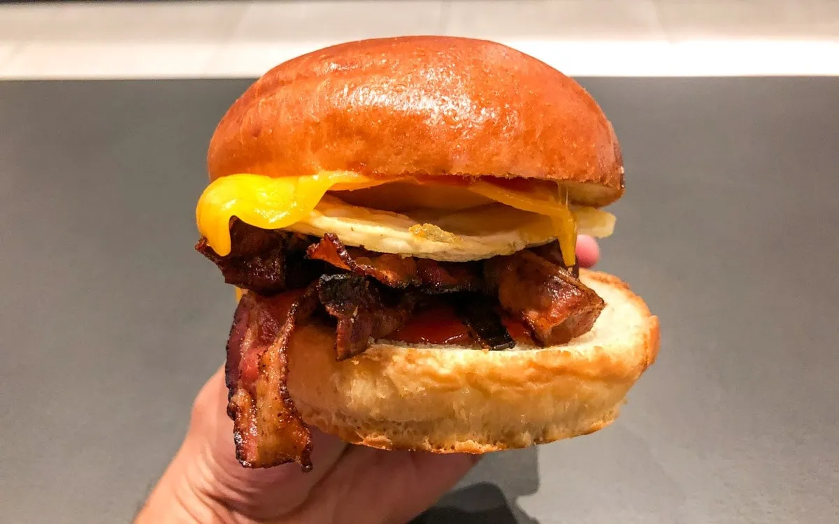 The Bacon, Egg & and Cheese Sandwich