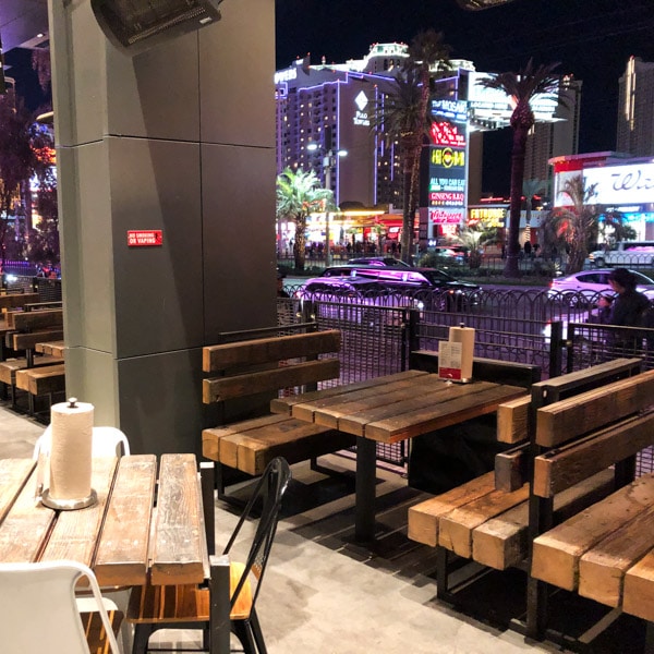 Outdoor patio