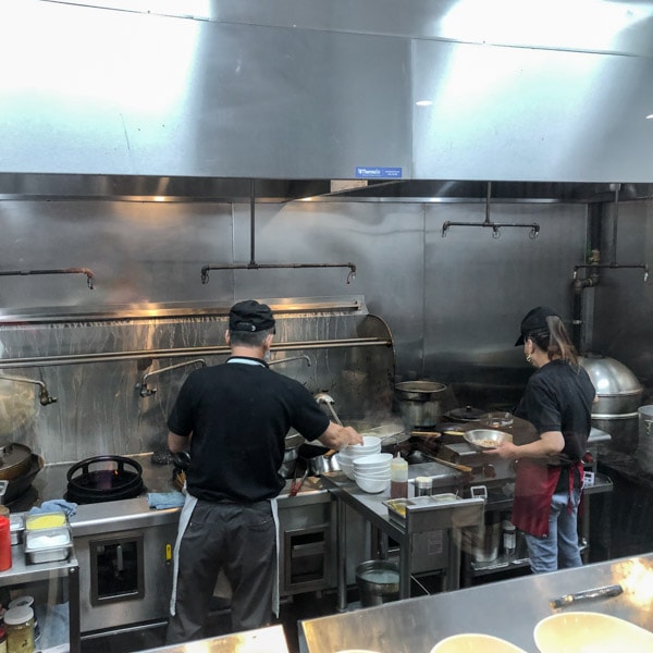 Chefs in the kitchen