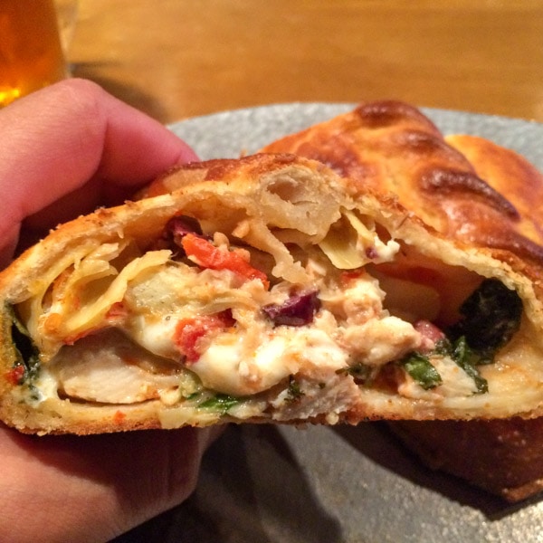 A typical Cornish pasty