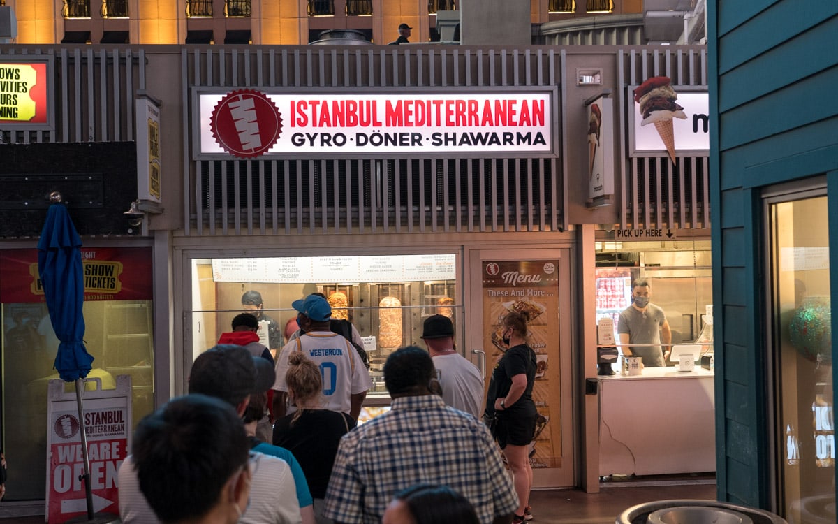 Istanbul Mediterranean located at the Grand Bazaar Shops at Bally's in Las Vegas