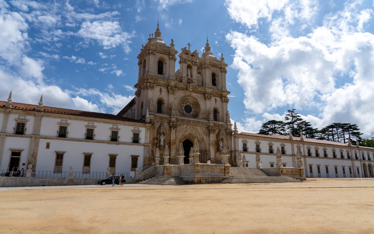 The grand Alcobaça Monastery (Mosteiro de Alcobaça)