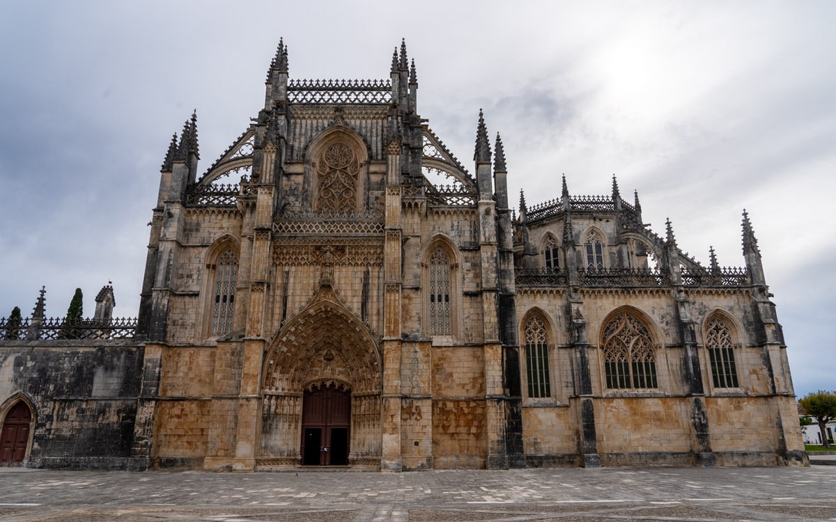 Batalha Monastery (Mosteiro da Batalha), one of the  finest architectural achievements in Portugal